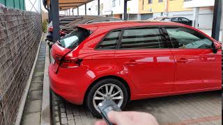 Audi A3 8V automatic trunk opening