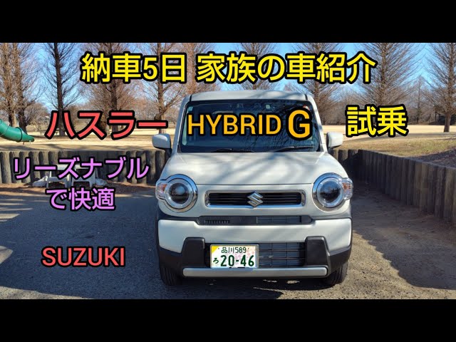 本編【試乗】ハスラー ハイブリッドGを納車、試乗レビュー - YouTube