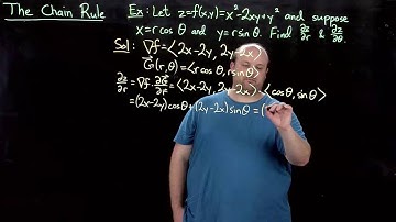 5 Chain Rule Example with 2 variables