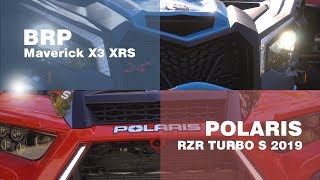 Polaris RZR TURBO S 2019 и BRP Maverick X3 XRC. Сравнительный обзор.