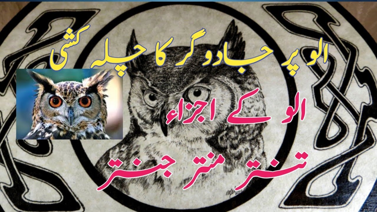 الو کا منتر تنتر جادوگر کیسے کرتے ہیں