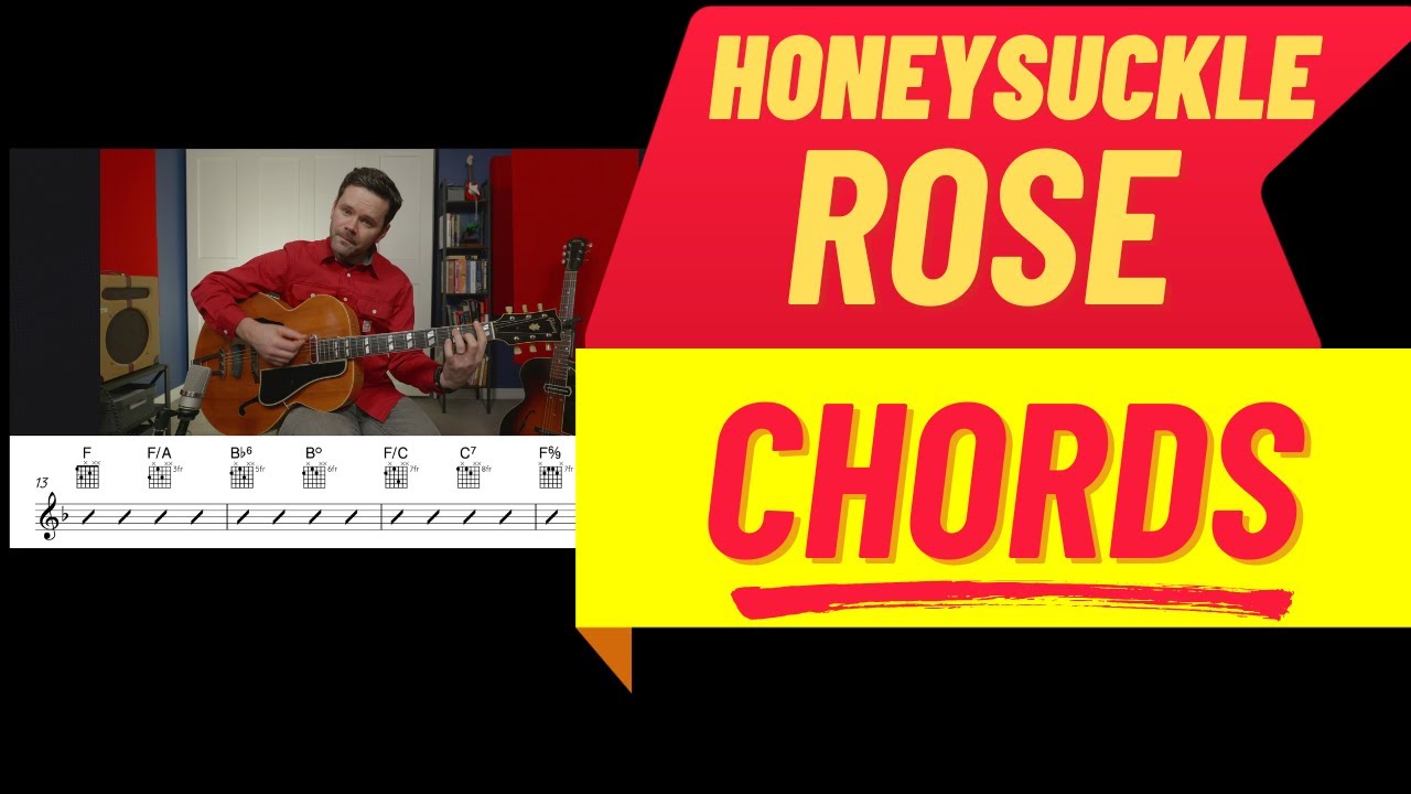 Honeysuckle Rose: Jazz Guitar Chords & Harmony Lesson 🎸