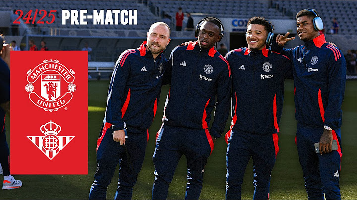 Man Utd vs Real Betis | LIVE MUTV Pre-Match Build Up | 2024/25 Tour