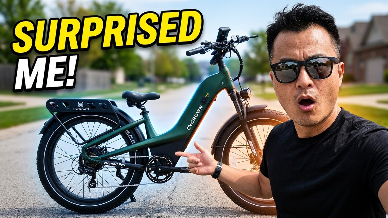 Watch The Oh Family review the Cycrown Nomad Pro on YouTube.