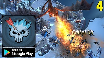 Best Strategy Rts Tower Defense Game Mobile Age of Frostfall Android Gameplay Part 4