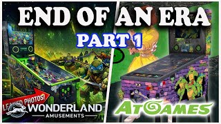 Wonderland Pinball DISASTER & ATGAMES Lawsuit ENDS the 3/4 SCALE ARCADE ERA