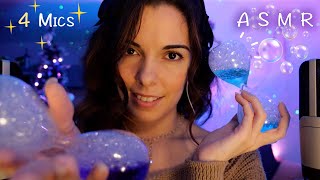 Tu es une Bulle ASMR ~ 4 Mics 🎙️ Triggers Aquatiques 💧 Echo, Pipette, Eau, Fizzing, Layered Sounds