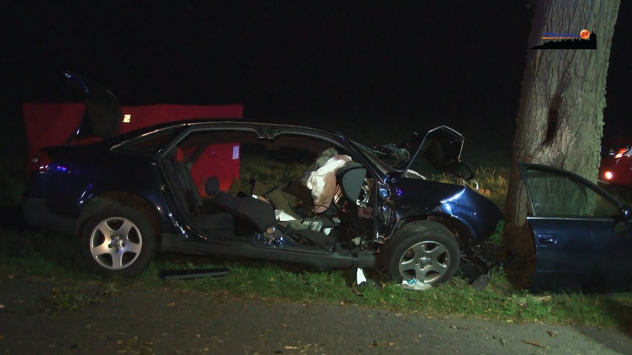 Tragiczny wypadek pod Braniewem. Zginął 18-letni kierowca