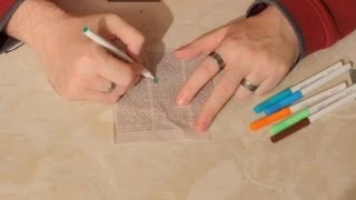 How to Make Vintage Dictionary Page Art : Arts & Crafts