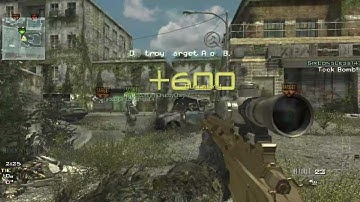 XTALANX - MW3 Spawn throwing knife kill - Fallen