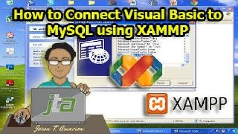 How to Connect Visual Basic to MySQL using XAMMP