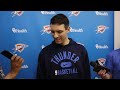 Lu Dort + Coach Daigneault Post Practice Media Availability | April 13, 2024 | OKC Thunder