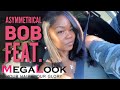 Asymmetrical Bob Sew In| Graduation Slay ft  Megalook Hair