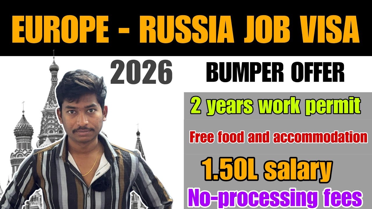 Russia - Europe Work visas / SASI MJ VLOGS / India 