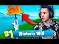 Si haces 100 VICTORIAS en Fortnite te dan ESTO...? - TheGrefg