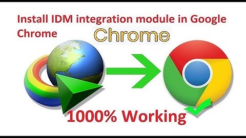 IDM EXTENSION CHROME NOT WORKING SOLVED -2021 | [100% FIX] IDM extension not showing on YouTube,