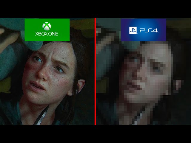 The Last of Us Part 2 PS4 vs Xbox One Graphics Comparison - YouTube