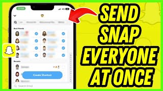 How To Send A Snap To Everyone At Once (UPDATED) by How To 1 Minute 93 views 13 days ago 1 minute, 48 seconds