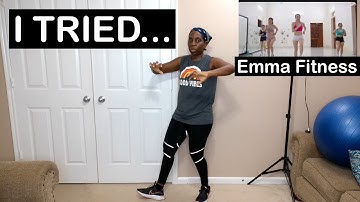 Trying EMMA Fitness DO IT FOR 7 DAYS & LOOK YOUR BODY IN THE MIRROR - 25 Min Full Body Workout