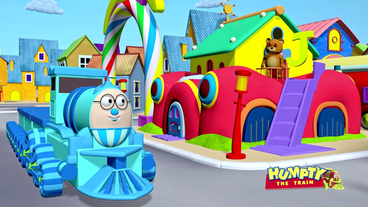 Humpty the Train n his friends take you through Humptyland with