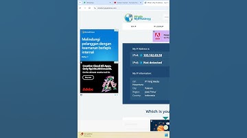 Cara Mengetahui IP Public Komputer Yang Kita Gunakan