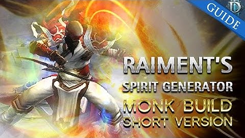 Diablo 3 *Short* Monk Spirit Generator Patch 2.4.2 Build