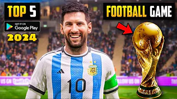 সেরা ৫ টি ফুটবল গেম  🔔 Top 5 Best New Football Games For Android in 2024 🔔 High Graphics Games