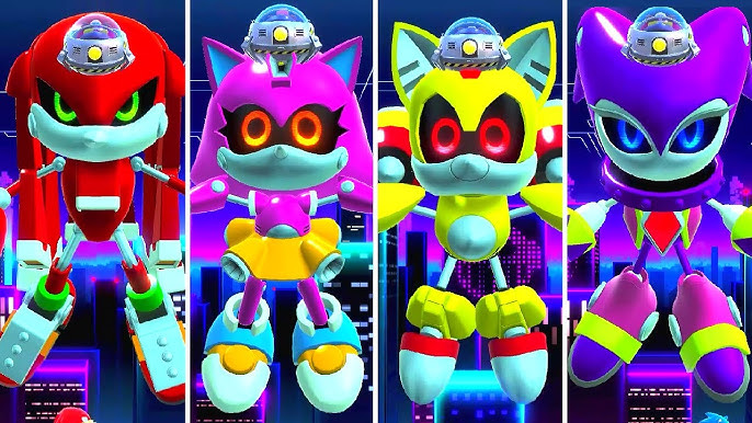 Sonic Superstars: All Playable Metal Forms 