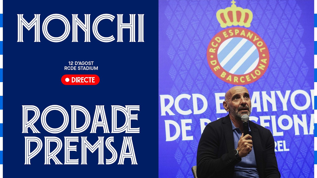 🔴 EN DIRECTE, Monchi repassa l’actualitat de l’Espanyol