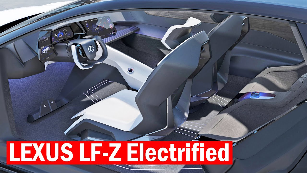 New Lexus Concept Car | Lf-z Electrified