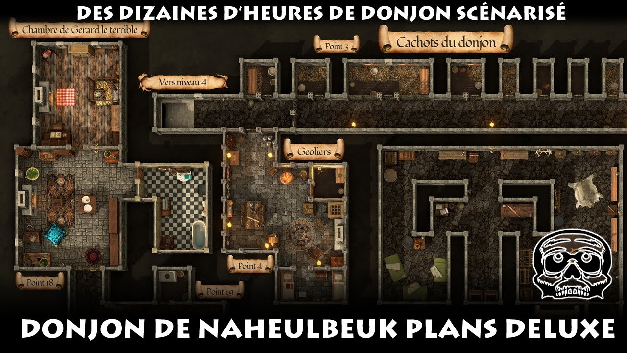 Donjon de Naheulbeuk : plans deluxe ! - YouTube