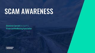 Scam Awareness webinar. June 2020