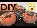 EASY Fabric Pumpkins!!!