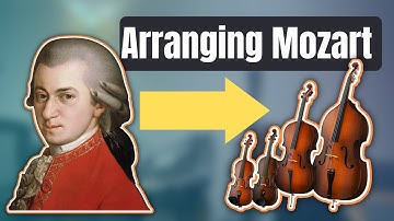 Arranging a Mozart Melody for String Quartet in Sibelius