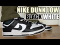 NIKE DUNK LOW BLACK WHITE REVIEW & ON FEET + SIZING & RESELL PREDICTIONS