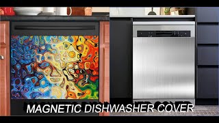 CUSTOM MAGNETIC DISHWASHER COVER