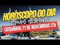 HORÓSCOPO DO DIA: Segunda-feira, 24 de NOVEMBRO de 2025. Todos os signos.