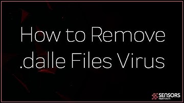 .dalle Files Virus - How to Remove It