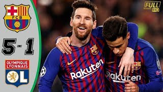 Ваrca vs Lyоn 5−1   All Gоals & Extеndеd Hіghlіghts   2019