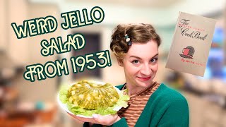 1950's VEGETABLE GELATINE SALAD! WEIRD VINTAGE COOKING FROM THE MODERN FAMILY COOKBOOK! by Claire Risper 374 views 3 months ago 14 minutes, 50 seconds