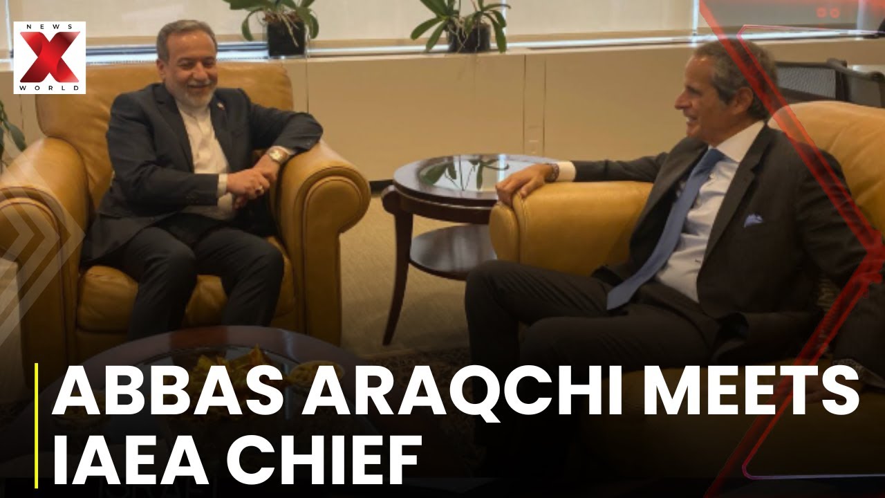 Iran’s FM Araqchi Meets IAEA Chief Rafael Grossi | Iran Nuclear Deal | NewsX World