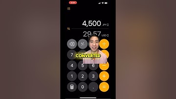 iPhone Calculator App now has currency conversion! Make sure to update to ios 18! What a feature!