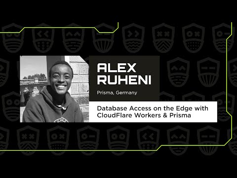 Database Access on the Edge with Cloudflare Workers & Prisma - Alex Ruheni, Node Congress 2022