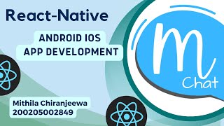 React Native Chat Application Development Part 02 Sign Up Process #react #reactnative #chatapp