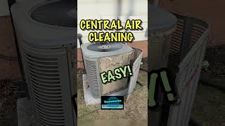 How to clean central air unit yourself! It