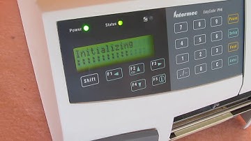 Mise en marche imprimante Intermec Easycoder PF4i