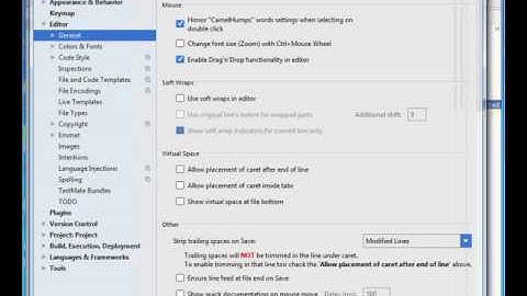 How to soft wraps in phpstorm