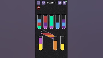 Water Sort Puzzle  Gameplay All Level (Android,IOS) Level-11 #shorts #fun #viral #androidiosgameplay