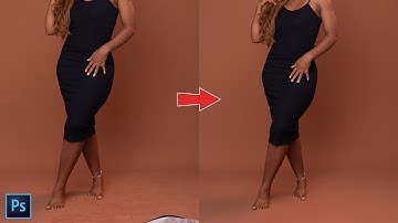 How to Clean Seamless Backdrop FAST in Photoshop