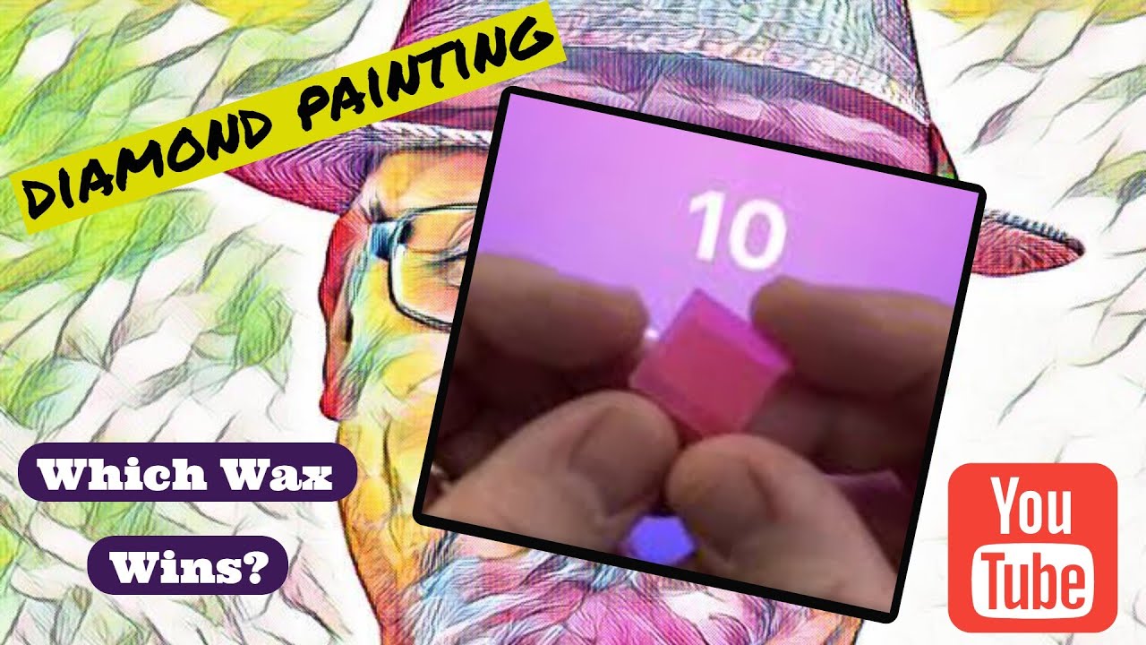 Diamond Painting - Tools  Wax Test - Which Wax Lasts Longest? 